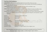 مشغل هاردسك CASE M.2 NVMe ENCLOSURE