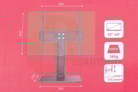 ستاند قاعدة شاشة تلفزيون من 32-65 بوصة FS-802