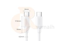 كابل يوجرين هواوي ماك بوك تايب سي - 2 متر