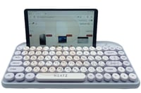 كيبورد كلاسيكي بحجم صغير بلوتوث لاسلكي ZK21