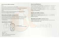 كيبورد وماوس لاسلكي وايرلس و بلوتوث - MD318WK