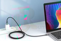 كابل هواوي ماك بوك تايب سي 100W من فينشن - 2 متر