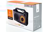 راديو متنقل قابل لشحن يدعم البلوتوث MRS009T