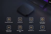 شاومي بوكس مشغل تلفزيون اندرويد 4K