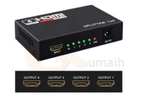 موزع سبليتر HDMI Splitter لتشغيل 4 شاشات
