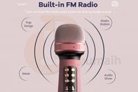 ميكروفون + سبيكر و بلوتوث - 898