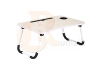 طاولة لابتوب - لون خشبي ابيض Laptop Table