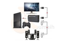 وصلة تحويل بلايستيشن PlayStation PS2 TO HDMI