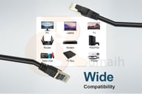 كيبل كات CAT8 شبكة انترنت - 2 متر