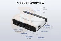 محول طابعة الى شبكة سلكي لا سلكي Print Server