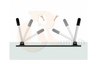 طاولة لابتوب - لون خشبي Laptop Table