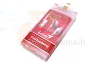 سماعة اذن AUX جوال جينيوس لون وردي Genius GHP-02V