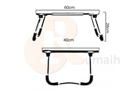 طاولة لابتوب - لون خشبي ابيض Laptop Table