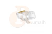راس كابل شبكة RJ45 CONNECTOR 100 Pcs