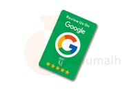 بطاقة تقييم قوقل ماب NFC Card for Google Review