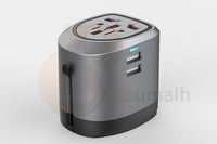 شاحن و فيش عالمي للسفر - 4600