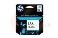 حبر طابعة اتش بي HP 136 - ملون