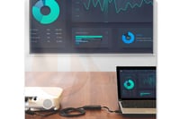 وصلة يوجرين من اتش دي الى بروجكتر