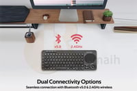 بروميت كيبورد وماوس تاتش لاسلكي - KeyPad-1