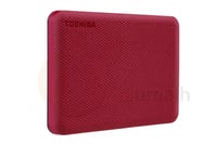 هاردسك توشيبا خارجي احمر - TOSHIBA 1TB