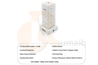 توصيلة كهربائية امبكس برج بـ 10 افياش + PS7406 - 4...