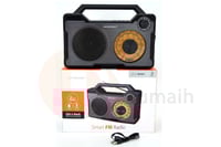 راديو متنقل قابل لشحن يدعم البلوتوث MRS009T