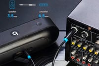 كيبل صوت AUX Cable 6.5 TO 3.5