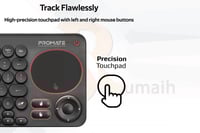 بروميت كيبورد وماوس تاتش لاسلكي - KeyPad-1