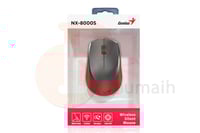 ماوس جينيوس لاسلكي احمر - Genius NX-8000S