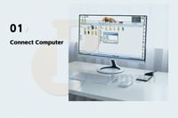 وصلة تايب سي USB-C قارء مشغل هاردسك خارجي