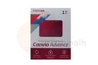 هاردسك توشيبا خارجي احمر - TOSHIBA 1TB