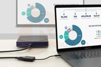 وصلة تايب سي الى بروجكتور USB-C TO VGA