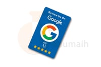 بطاقة تقييم قوقل ماب NFC Card for Google Review
