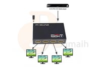 موزع سبليتر HDMI Splitter لتشغيل 4 شاشات