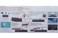 كيبورد و ماوس لاسلكي - Genius Wireless Keyboard KM...