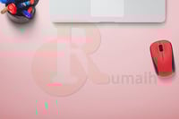 ماوس لاسلكي وايرلس - أحمر