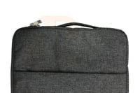 شنطة جراب حافظة‎ لابتوب لون رمادي غامق