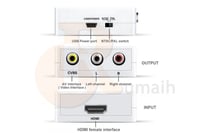 محول من HDMI الى 3 الوان AV
