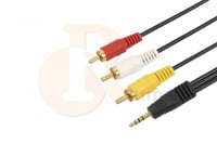 كابل AV اوديو فيديو - 1.8M