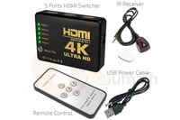 سويتش موزع HDMI Switch بـ 5 مداخل