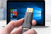 وصلة تحويل FHD من ديسبلاي بورت DP الى HDMI