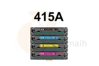 حبر طقم جميع الألوان متوافق مع اتش بي ليزر 415A