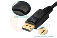 وصلة شاشة ديسبلاي بورت DisplayPort TO VGA