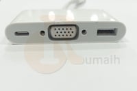مستعمل محول ايباد USB-C الى VGA من ابل