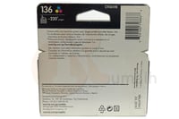 حبر طابعة اتش بي HP 136 - ملون