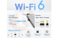 وصلة وايرلس 5Ghz و بلوتوث للكمبيوتر AX900