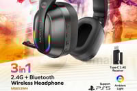 سماعة راس بلوتوث و سلك MICRODIGIT MS653WH