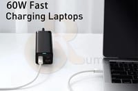 كيبل تايب سي USB-C بطول 2 متر 60W