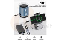 وصلة صوت VegGieg تايب سي الى AUX