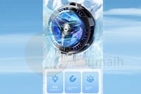 مروحة تبريد الجوال مع خاصية المغناطيس SL-10 RGB